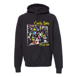 Circle Jerks Group Sex Premium Hoodie