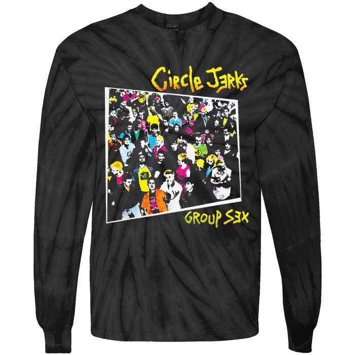 Circle Jerks Group Sex Tie-Dye Long Sleeve Shirt