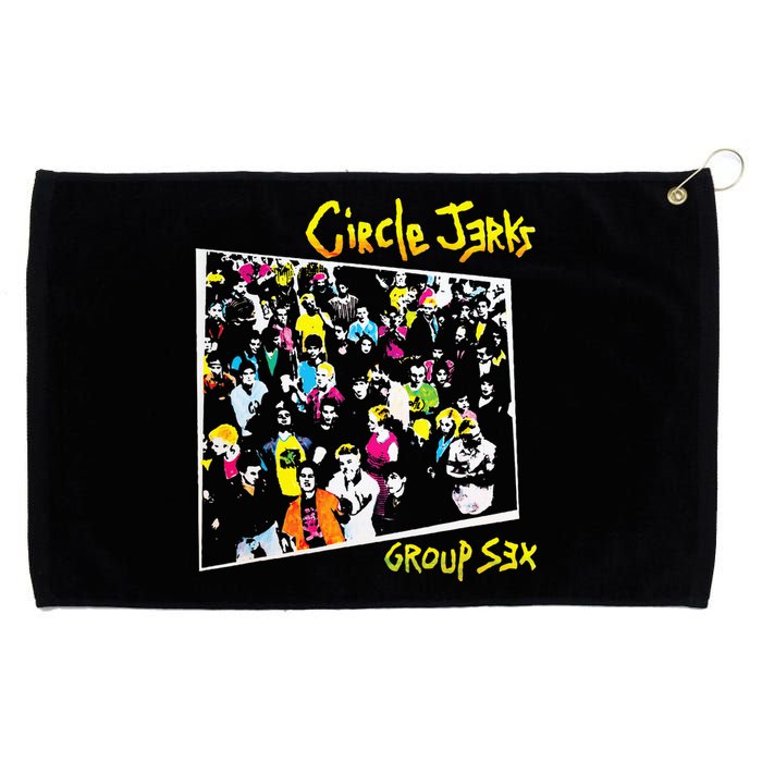 Circle Jerks Group Sex Grommeted Golf Towel