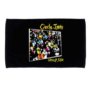 Circle Jerks Group Sex Microfiber Hand Towel