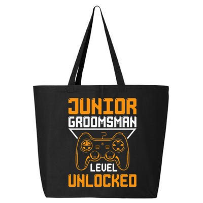 Cute Junior Groomsman Gaming Wedding Party Jr Gift 25L Jumbo Tote