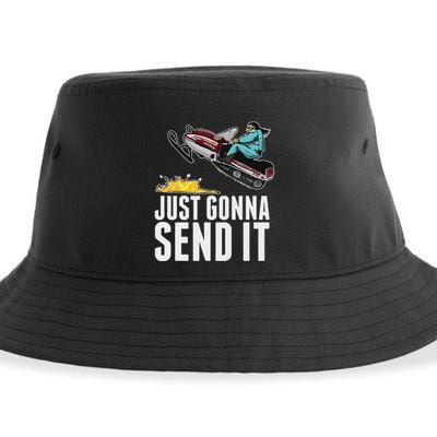 Cool Just Gonna Send It Sustainable Bucket Hat