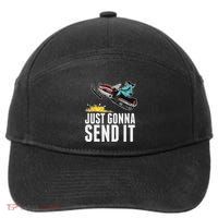 Cool Just Gonna Send It 7-Panel Snapback Hat