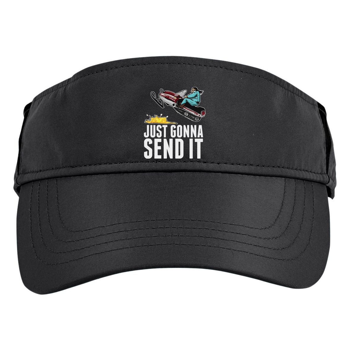 Cool Just Gonna Send It Adult Drive Performance Visor