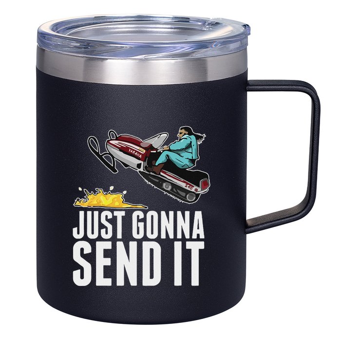 Cool Just Gonna Send It 12oz Stainless Steel Coffee Mug