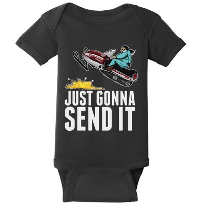 Cool Just Gonna Send It Baby Bodysuit