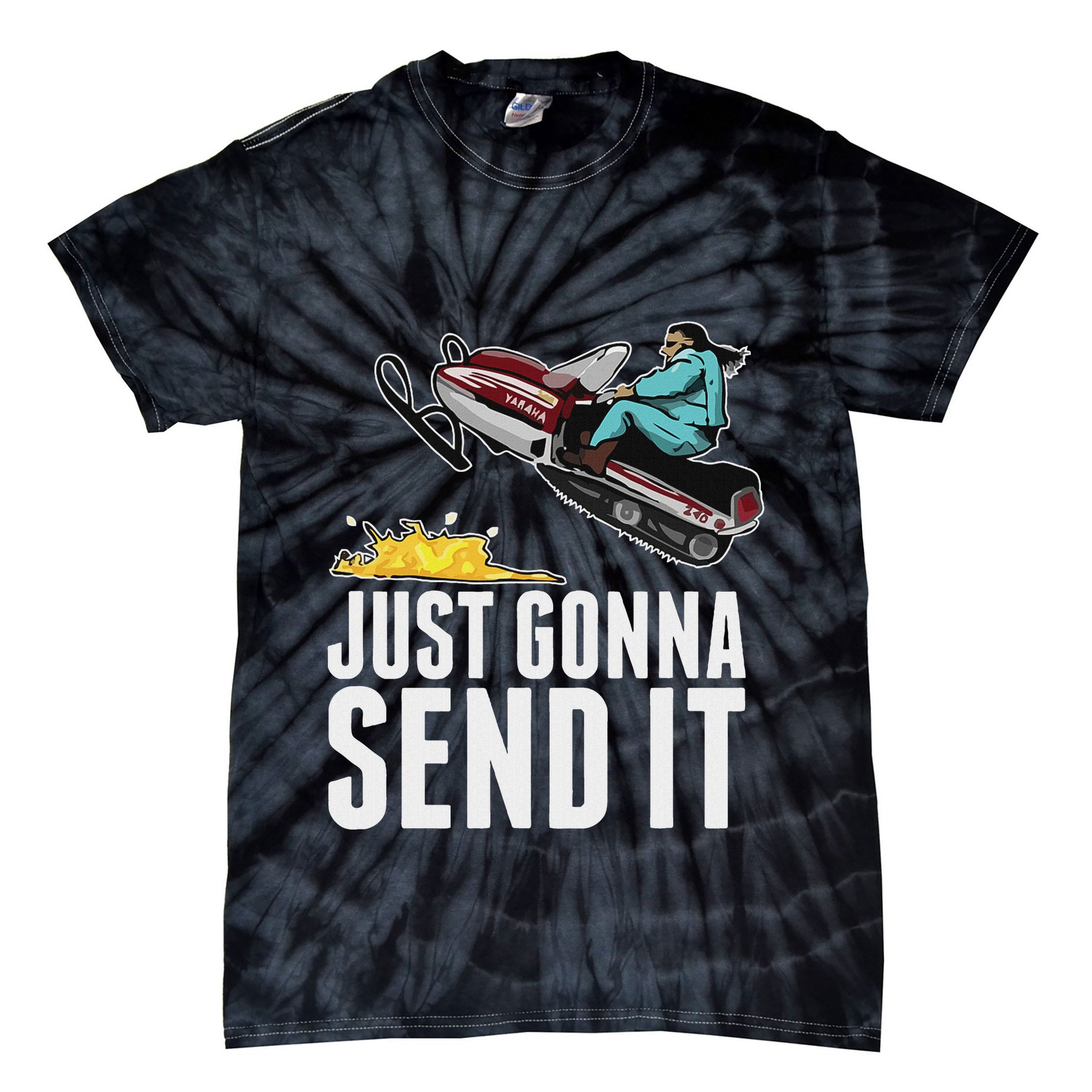 Cool Just Gonna Send It Tie-Dye T-Shirt