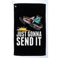 Cool Just Gonna Send It Golf Towel
