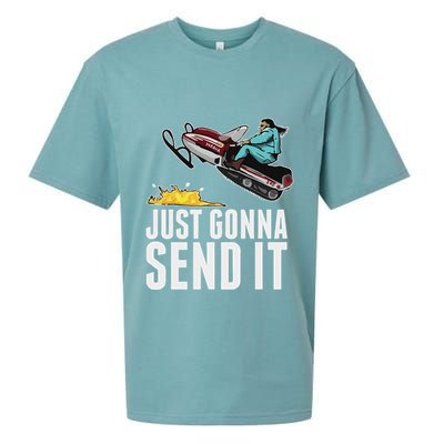 Cool Just Gonna Send It Sueded Cloud Jersey T-Shirt