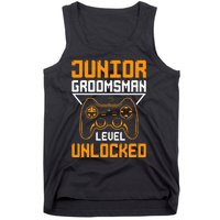 Cute Junior Groomsman Gaming Wedding Party Jr Gift Tank Top