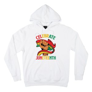 Celebrate Juneteenth Graphic Hoodie