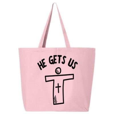 Christian JESUS HE GETS US 25L Jumbo Tote