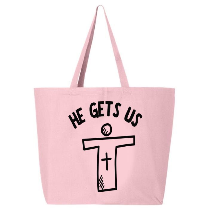 Christian JESUS HE GETS US 25L Jumbo Tote