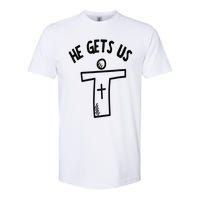 Christian JESUS HE GETS US Softstyle® CVC T-Shirt