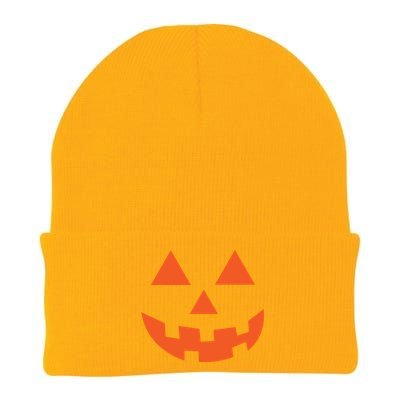 Classic Jackolantern Halloween Pumpkin Face Trick Or Treat Gift Knit Cap Winter Beanie