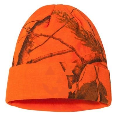 Classic Jackolantern Halloween Pumpkin Face Trick Or Treat Gift Kati Licensed 12" Camo Beanie