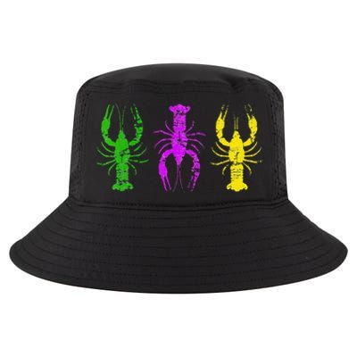 Crawfish Jester Hat Bead New Orleans Mardi Gras Cool Comfort Performance Bucket Hat