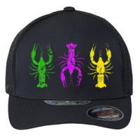 Crawfish Jester Hat Bead New Orleans Mardi Gras Flexfit Unipanel Trucker Cap