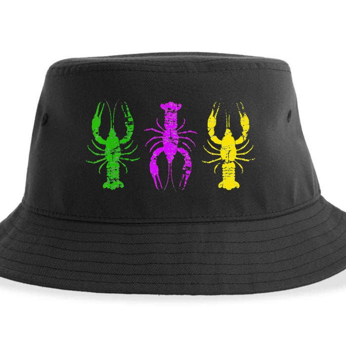 Crawfish Jester Hat Bead New Orleans Mardi Gras Sustainable Bucket Hat