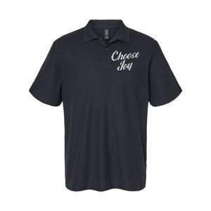 Choose Joy Happy Choose Joy Softstyle Adult Sport Polo