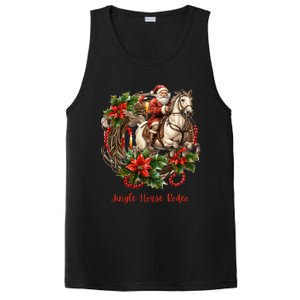 Christmas Jingle Horse Rodeo Winter Funny S Gift PosiCharge Competitor Tank