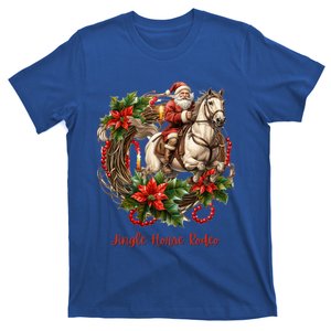 Christmas Jingle Horse Rodeo Winter Funny S Gift T-Shirt