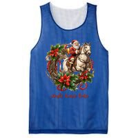 Christmas Jingle Horse Rodeo Winter Funny S Gift Mesh Reversible Basketball Jersey Tank