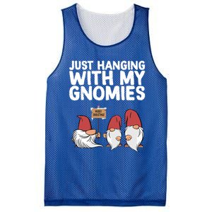 Christmas Just Hanging With My Gnomies Merry Christmas Eve Gift Mesh Reversible Basketball Jersey Tank