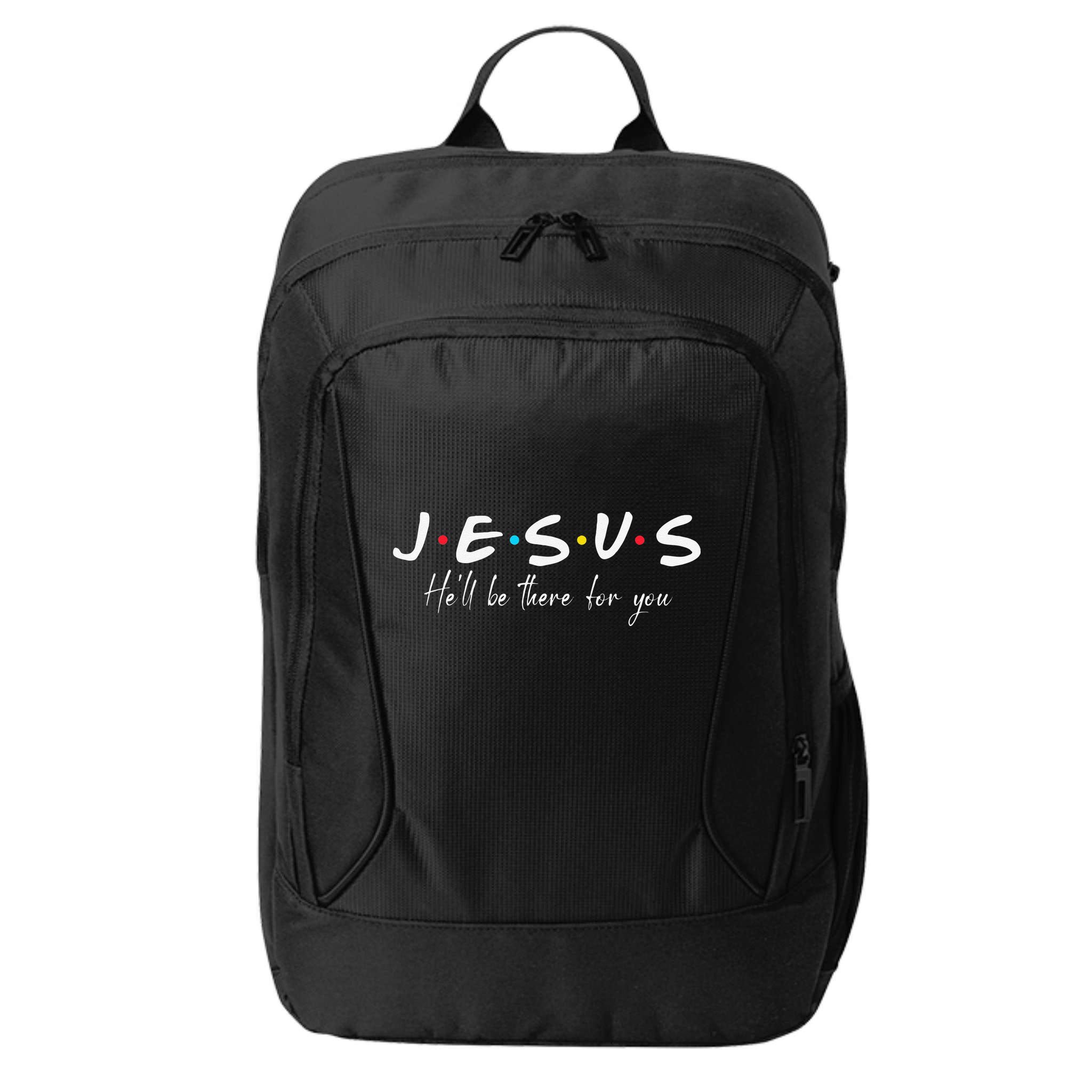 Christian Jesus He'll be there for You Love like Jesus City Backpack