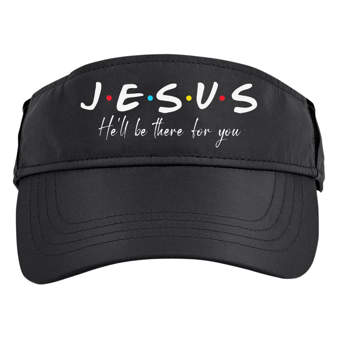 Christian Jesus He'll be there for You Love like Jesus Adult Drive Performance Visor