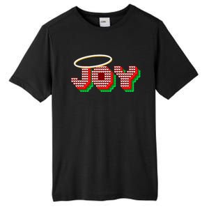 Christmas Joy Halo Xmas Knitted Faith Gift Tall Fusion ChromaSoft Performance T-Shirt