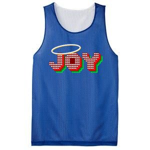 Christmas Joy Halo Xmas Knitted Faith Gift Mesh Reversible Basketball Jersey Tank