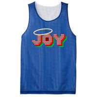 Christmas Joy Halo Xmas Knitted Faith Gift Mesh Reversible Basketball Jersey Tank