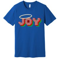 Christmas Joy Halo Xmas Knitted Faith Gift Premium T-Shirt