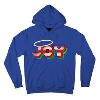 Christmas Joy Halo Xmas Knitted Faith Gift Tall Hoodie