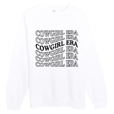 Coach Jacie Hoyt Cowgirl Era Premium Crewneck Sweatshirt