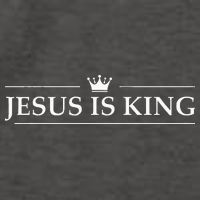 Christian Jesus Is King Vector Backpack