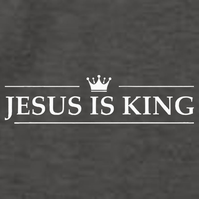 Christian Jesus Is King Vector Backpack
