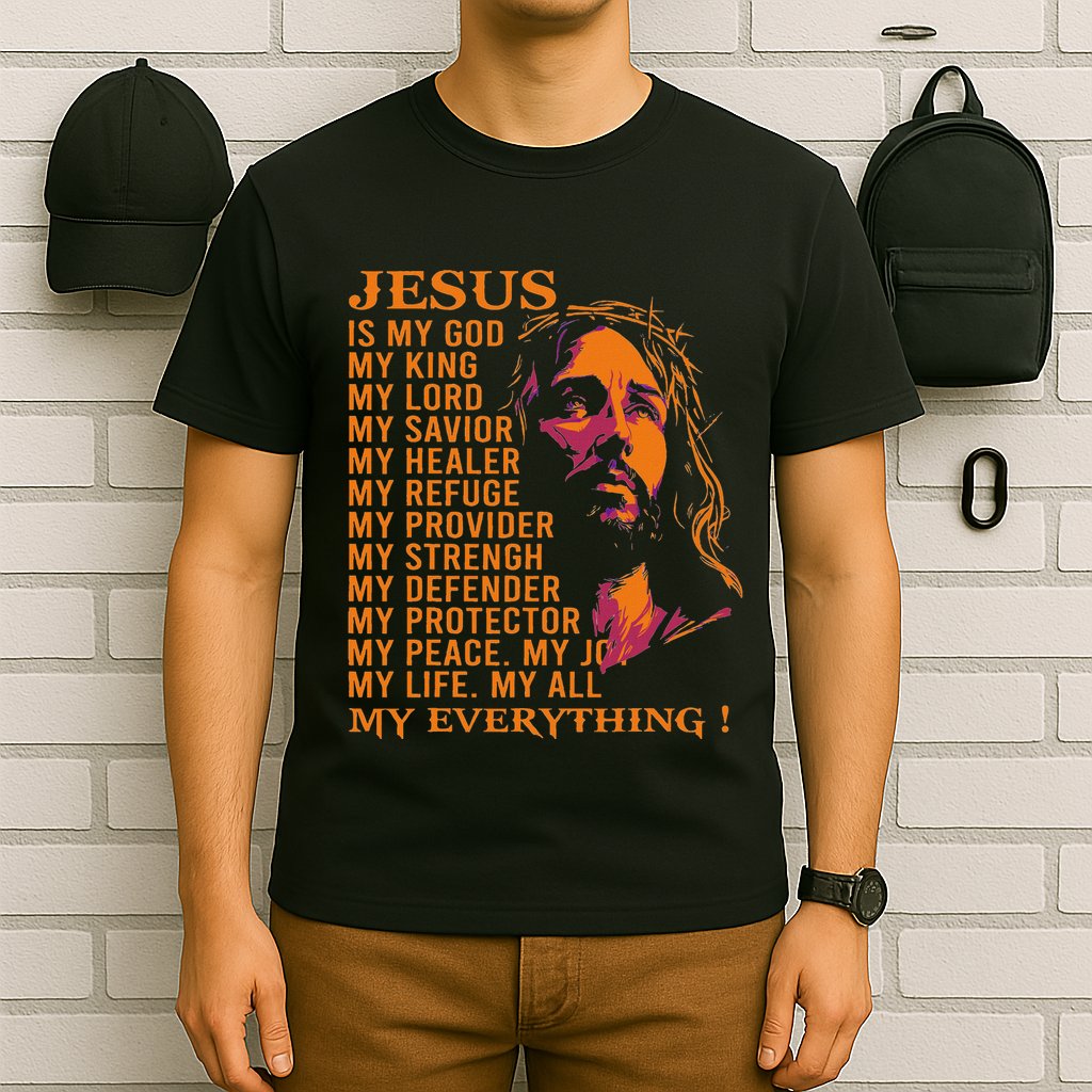 Christian Jesus Is My God King Lord And Savior T-Shirt
