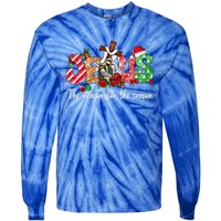 Christmas Jesus Is The Reason For The Season Jesus Pajamas  Tie-Dye Long Sleeve Shirt