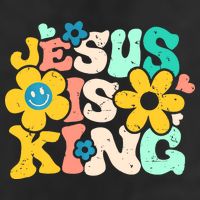 Christian Jesus Is King Aesthetic Groovy Adult Drive Performance Visor
