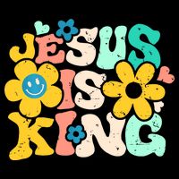 Christian Jesus Is King Aesthetic Groovy Mesh Reversible Basketball Jersey Tank