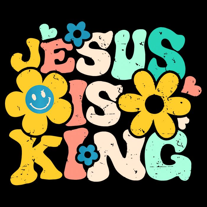 Christian Jesus Is King Aesthetic Groovy Mesh Reversible Basketball Jersey Tank