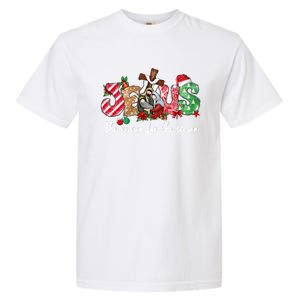 Christmas Jesus Is The Reason For The Season Jesus Pajamas Cute Gift Garment-Dyed Heavyweight T-Shirt