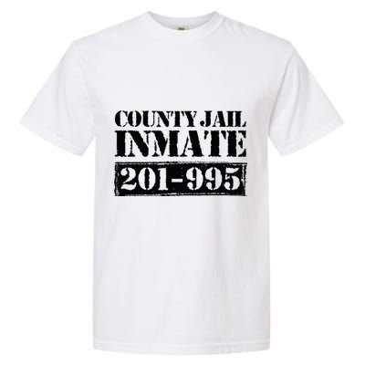 County Jail Inmate Number Halloween Costume Party Garment-Dyed Heavyweight T-Shirt