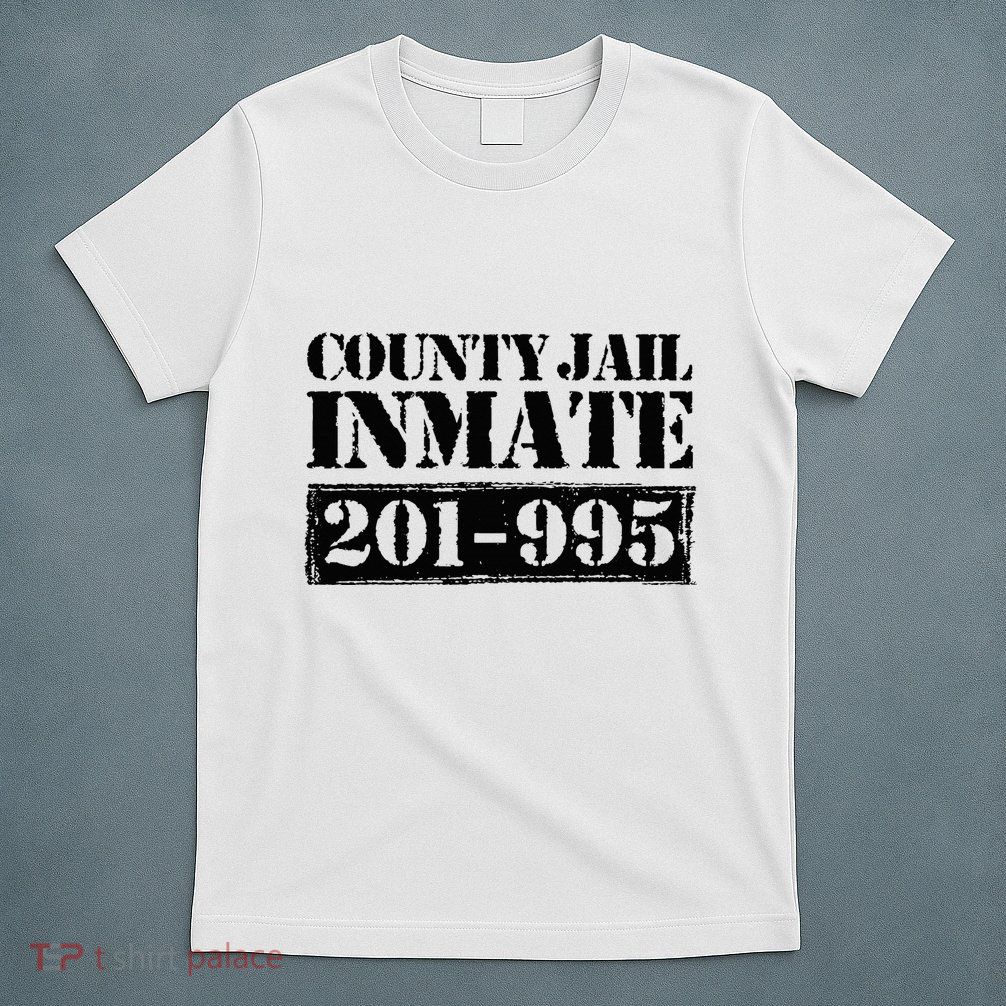 County Jail Inmate Number Halloween Costume Party T-Shirt