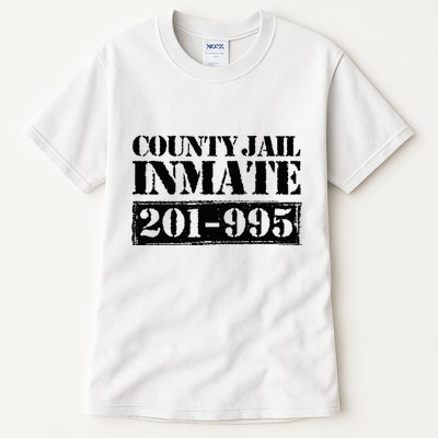 County Jail Inmate Number Halloween Costume Party Tall T-Shirt