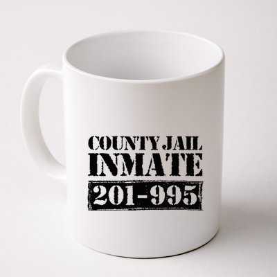 County Jail Inmate Number Halloween Costume Party Mug