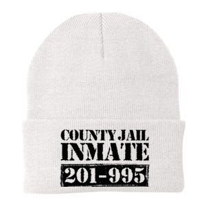 County Jail Inmate Number Halloween Costume Party Knit Cap Winter Beanie