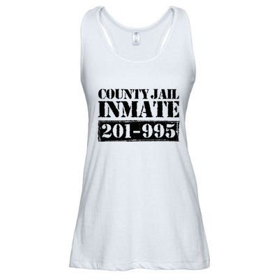 County Jail Inmate Number Halloween Costume Party Ladies Essential Flowy Tank